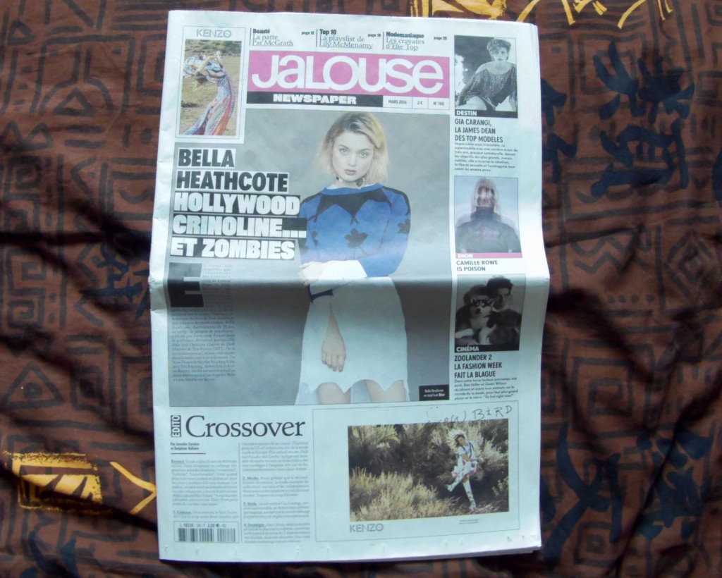 Front page of Jalouse Newspaper