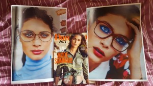Fashion pages printed in A3