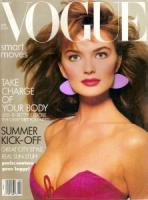My first ever Vogue issue - with Paulina Porizkova