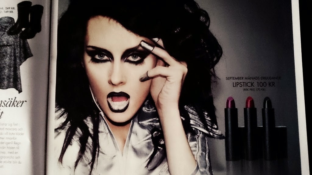 Makeup ads in Wellness magazine