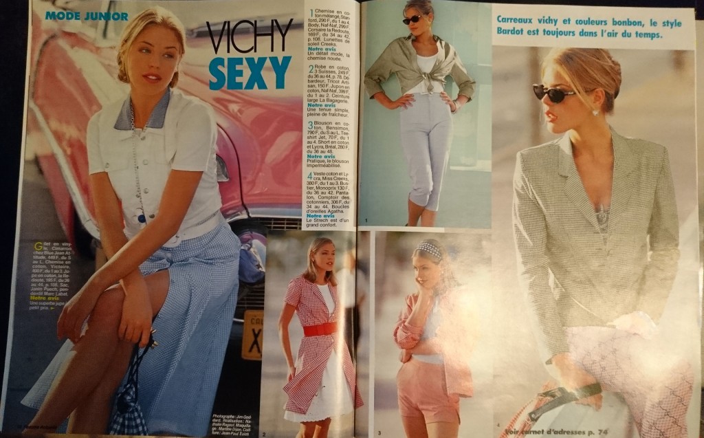 Vichy Sexy dans le magazine Femme Actuelle