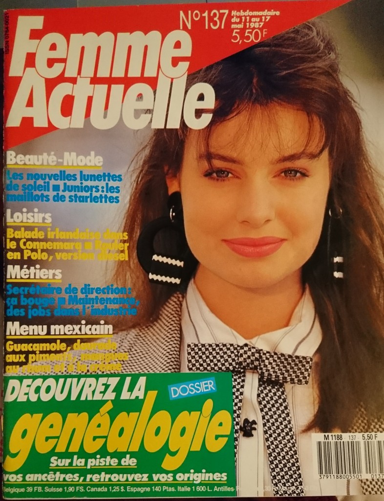 Femme Actuelle 137 du 11 Mai 1987