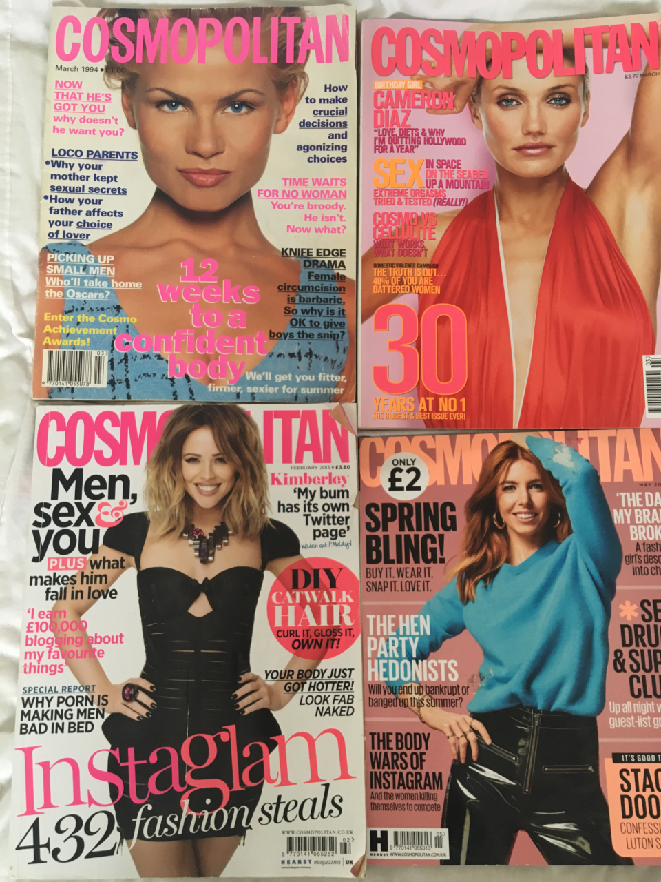 Cosmo through the decades – Magazine Fetish